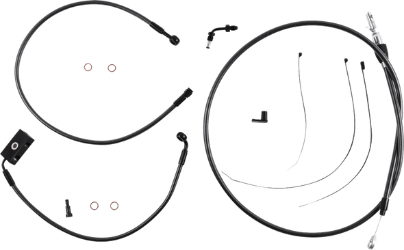 Magnum Shielding 4871256 Black Pearl Designer Handlebar Installation Kit