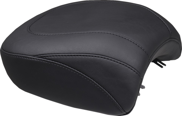 Mustang 88411 Wide Tripper Passenger Seat - Black Stitch - FLT/FLH 23-25