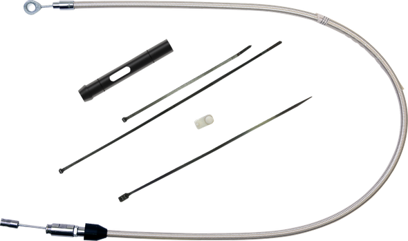 Magnum Shielding 523401HE Polished Stainless Quick Connect Upper Clutch Cable