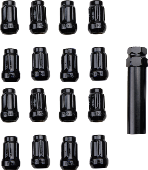 Itp BLUG21BX Lug Nuts - M12 X 1.25 - Splined with Key - 16 Pack