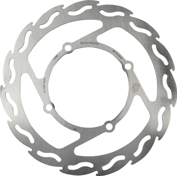 MOTO-MASTER 110288-PU Brake Rotor - Front - Flame