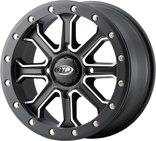 Itp 1522530727B Wheel - Inertia - Front/Rear - 15x7 - 4/156 - 5+2 (+40 Mm)