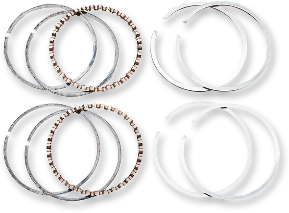 Hastings 6164020 Piston Rings - 3.498" + 0.020" - Evolution Big Twin