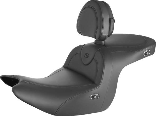 Saddlemen H18-07-187BRHCT RoadSofa Seat - w/ Backrest - Htd - GL1800 18-24