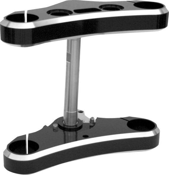 Accutronix TMD349-Esb Triple Tree - 49 MM - Black - 3? Rake - Elite Smooth