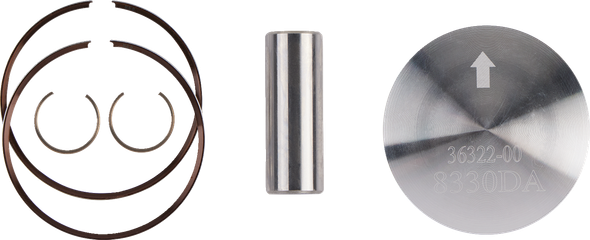 Wossner 8330DA Piston Kit - 47.45 mm - for Yamaha