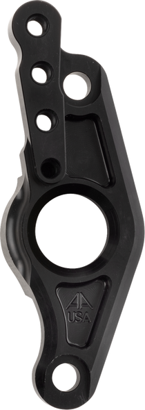 Alloy Art M8PB-2 Swingarm Pivot Block - Rear - Black Anodized