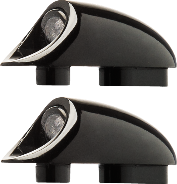 Kodlin USA K68489 3-1 Mini Fender Strut Indicator Lights - Black