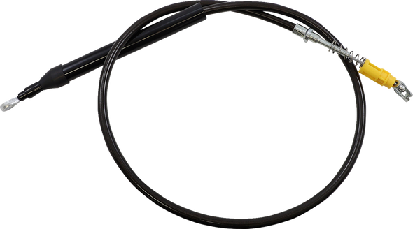 La Choppers LA-8155C16M Midnight Braided Clutch Cable - 18-21 Softail