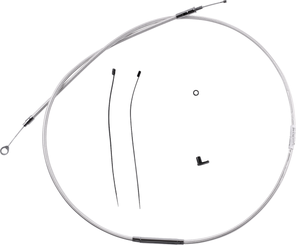 Magnum Shielding 3210-68 Redesigned Braided Sterling Chromite II Clutch Cable