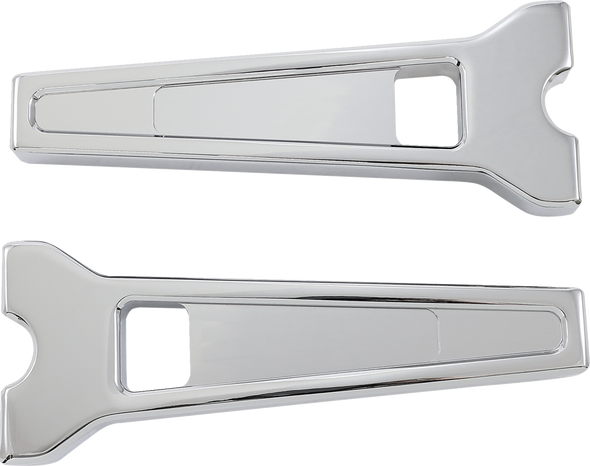 La Choppers La-7470-08C Performance Risers - Straight - 8" - Chrome