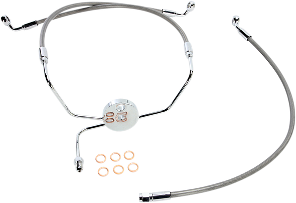 Magnum Shielding SSC1304-23 Brake Line Kit - Xr - Stainless Steel