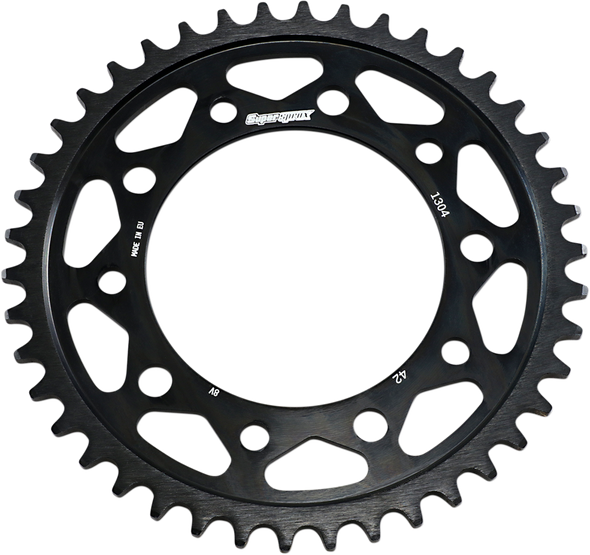 Supersprox RFA-1304-42-BLK Edge Rear Sprocket - Black - 42 Tooth