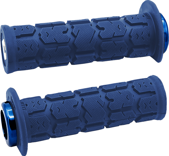 Odi J33RGDU-U Rogue 2.1 Lock-On Grips - ATV/Pwc - Blue/Blue