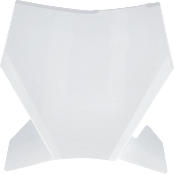 Acerbis 2986940002 Front Number Plate - White - SX50/Sx-E3/Sx-E5