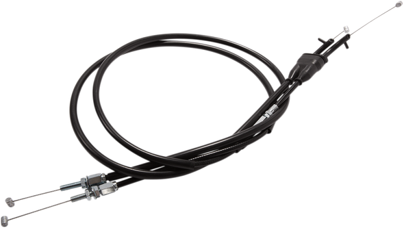 Motion Pro 02-0608 Black Vinyl Throttle Cable - Push/Pull - 17-21 CRF