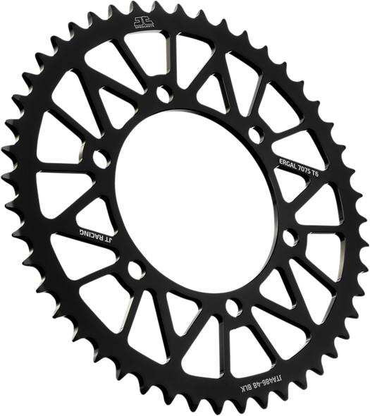 JT Sprockets JTA486.48BLK Rear Sprocket - for Kawasaki/Yamaha - Black - 48-Tooth