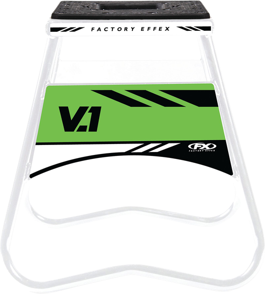 Factory Effex 24-45110 Bike Stand - V.1 - for Kawasaki - White/Green