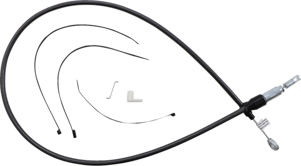Magnum Shielding 423411HE Black Pearl Quick Connect Upper Clutch Cable - 45"