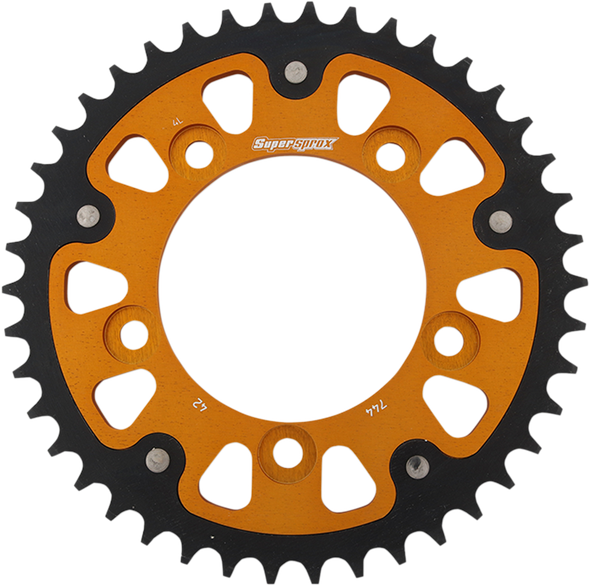 Supersprox RST-744-42-GLD Stealth Rear Sprocket - 42 Tooth - Gold - for Ducati