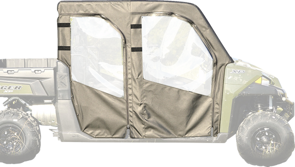 Seizmik 51-21003 Soft Door Kit - Full - for Polaris - Ranger 14-19