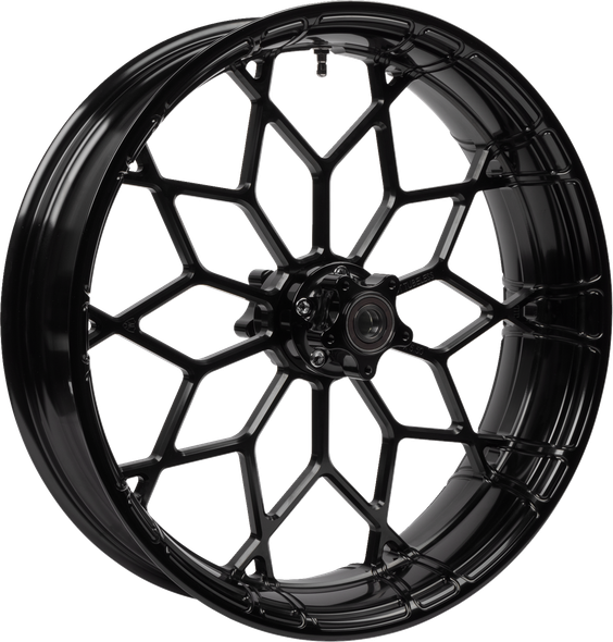 Arlen Ness 91.651 Wheel - Fat Factory - Forged - Front - Black - 21x5.5