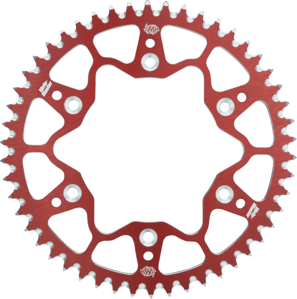 MOTO-MASTER 620032354 7075 Aluminum Rear Sprocket - 54 Tooth - Red - for Honda