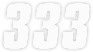 Factory Effex 08-90053 Fx Factory Number 3 - White - 6"