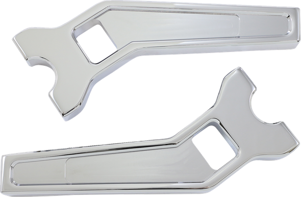 La Choppers La-7481-08C Performance Risers - Pullback - 8" X 1-1/4" - Chrome