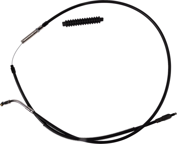 Barnett 10130100726 High-Efficiency Black Vinyl Clutch Cable - +6" Size