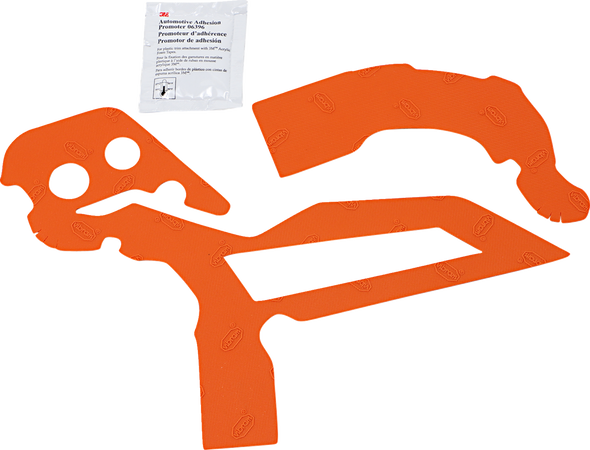 Athena M7355O Frame Pads - Orange - for KTM
