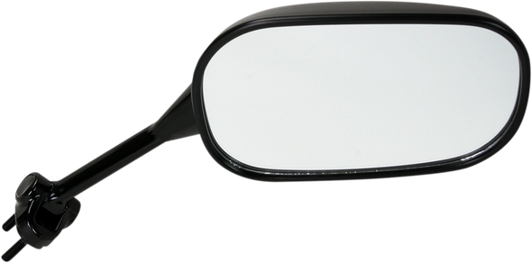 Emgo 20-43031 Mirror - Side View - Rectangle - Black - Right