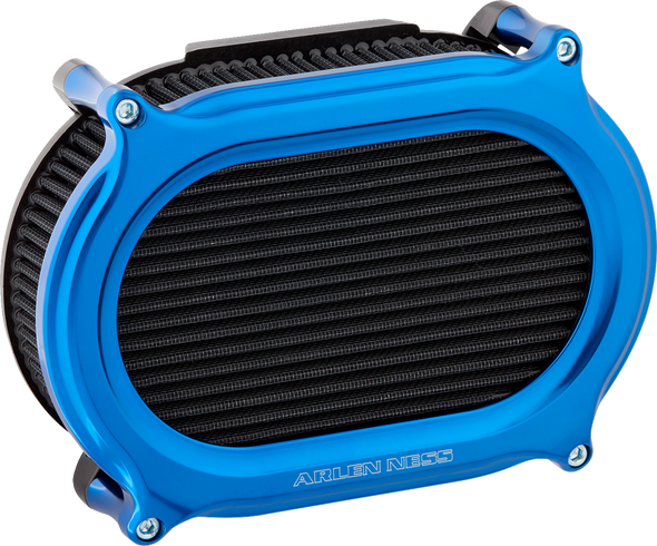Arlen Ness 600-189 Performance Air Filter Kit - Stage II - Blue
