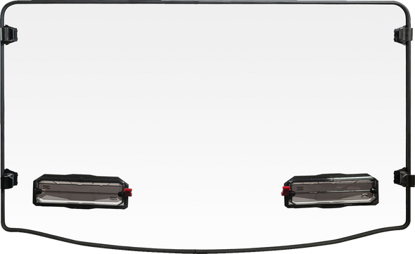 Seizmik 50-50496KIT Windshield - Vented - Rzr Xp 1000