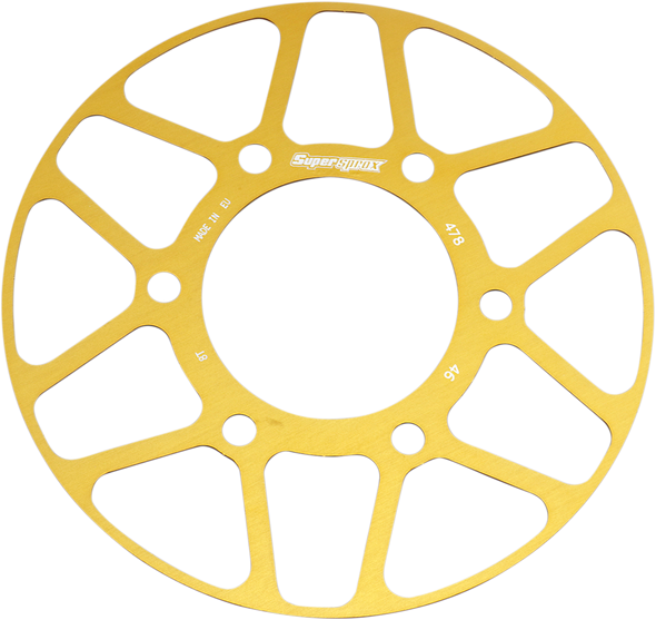 Supersprox RACD-478-46-GLD Edge Rear Sprocket Insert - Gold - 46 Tooth
