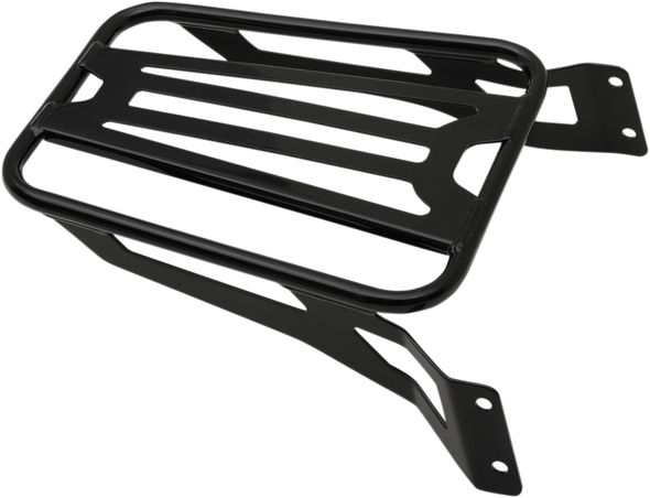 Cobra 602-3501B Tubular Luggage Rack for Detachable Sissy Bar Kit - Black