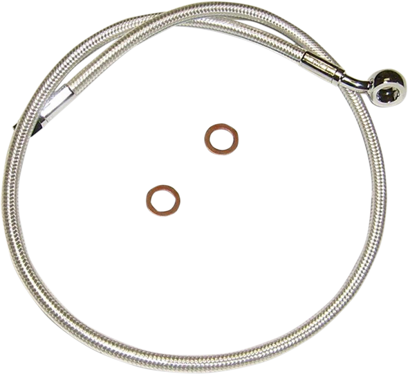Magnum Shielding AS37626 Brake Line - 10mm-Straight - 26" - Sterling Chromite II