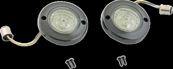 CUSTOM DYNAMICS PB-FB-AW-1157BS TURNSIGNAL PB W/D-RING BK
