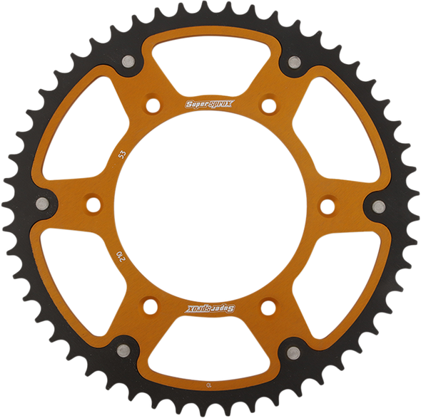 Supersprox RST-210-53-GLD Stealth Rear Sprocket - 53 Tooth - Gold - for Honda