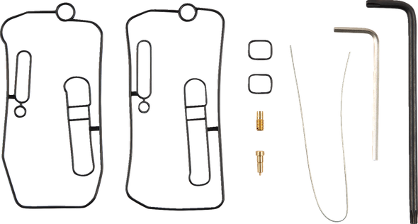 Athena P400000180002 Dual Spray Venturi Jet Kit - Keihin FCR-MX Carburetor