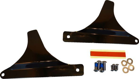 Drag Specialties 1504-0114 Side Plates - Black