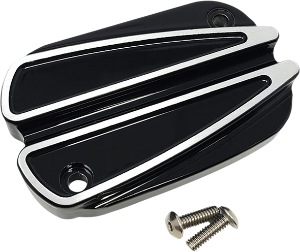 Covingtons C1876-B Master Cylinder Cover - Brake - Front - Ripper - Black