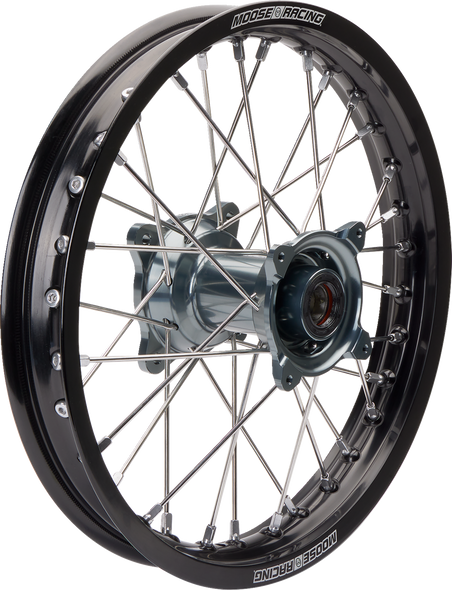 Moose Racing Mr-18516-Bkgy Wheel Assembly - Sx-1 - Complete - Rear - 16x1.85