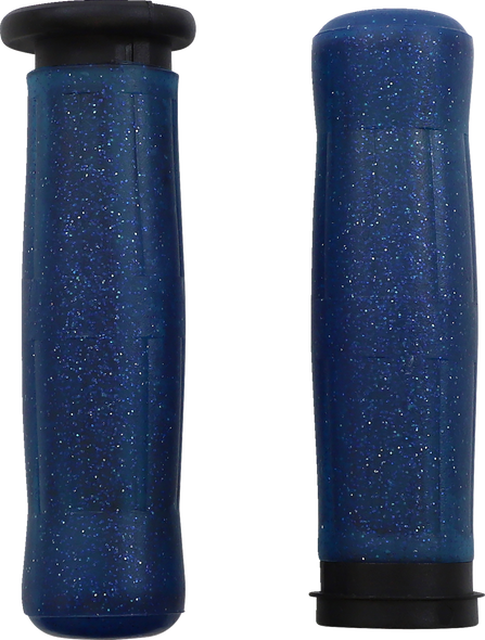 Avon Grips Old-69-Sblue-FL Old School Rubber Grips - Sparkling Blue