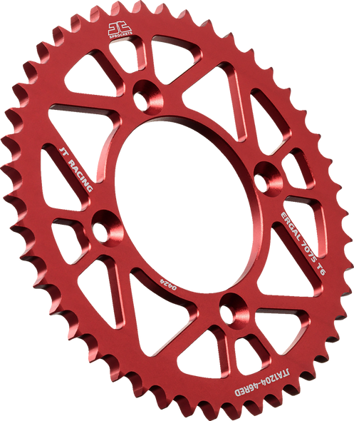 JT Sprockets JTA1204.46RED Rear Sprocket - Aluminum - 46 Tooth - Red - Crf 125F