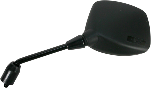 Emgo 20-97232 Mirror - Side View - Rectangle - Black - Left
