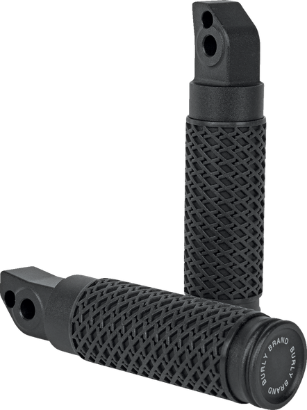 Burly Brand B13-1205B Slash Cut - Passenger Foot Pegs - Black