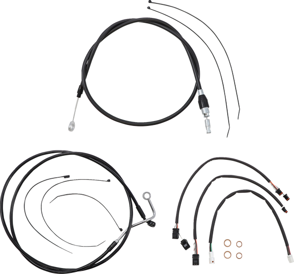 Magnum Shielding 4861142 Xr Handlebar Installation Kit - 21-23 Fltr - Black
