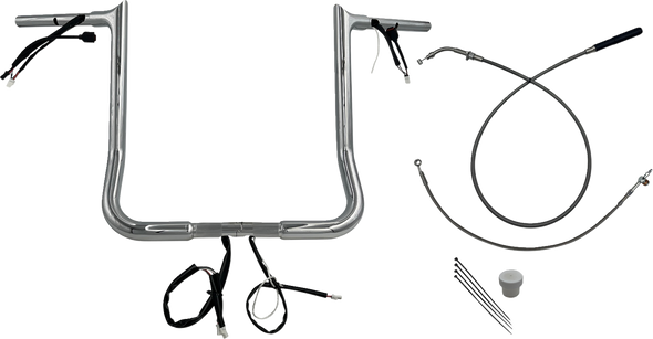 Fat Baggers Inc. 949016 Ez Install Wired Handlebar Kit - 1-1/4" - 16"