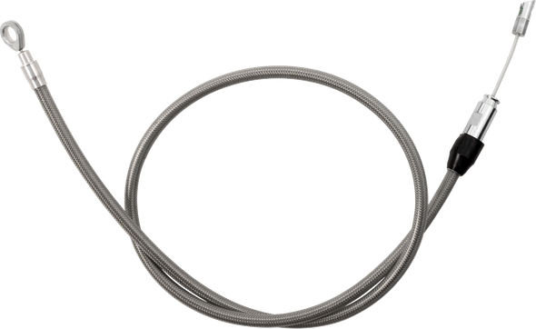 Drag Specialties 0652-2840 Quick Connect Clutch Cable - Upper - Stainless Steel